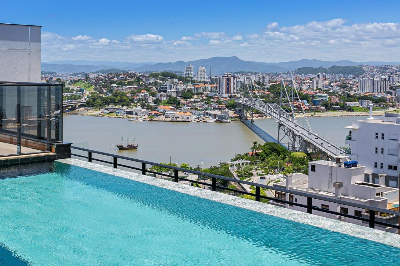 Piscina No Rooftop Com Vista Mar | Foodhall | Wi-Fi 200Mb #Toptower Apartment *