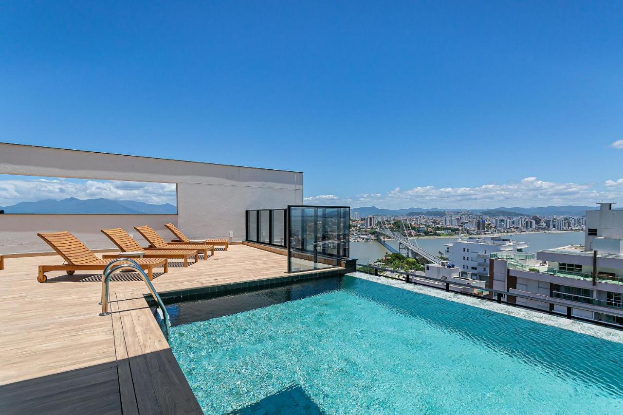 Piscina No Rooftop Com Vista Mar | Foodhall | Wi-Fi 200Mb #Toptower *