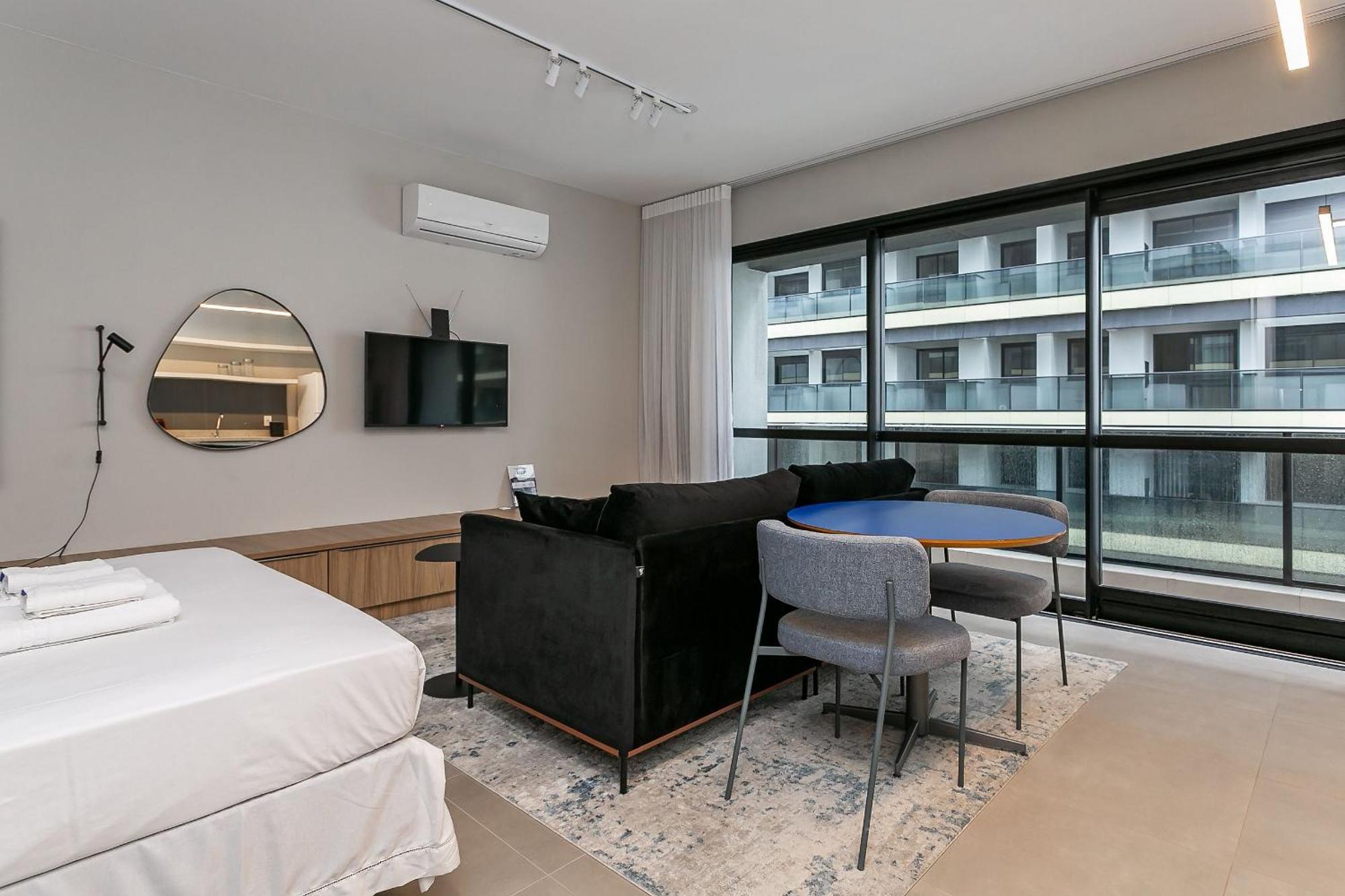Apartment Piscina No Rooftop Com Vista Mar | Foodhall | Wi-Fi 200Mb #Toptower Florianopolis