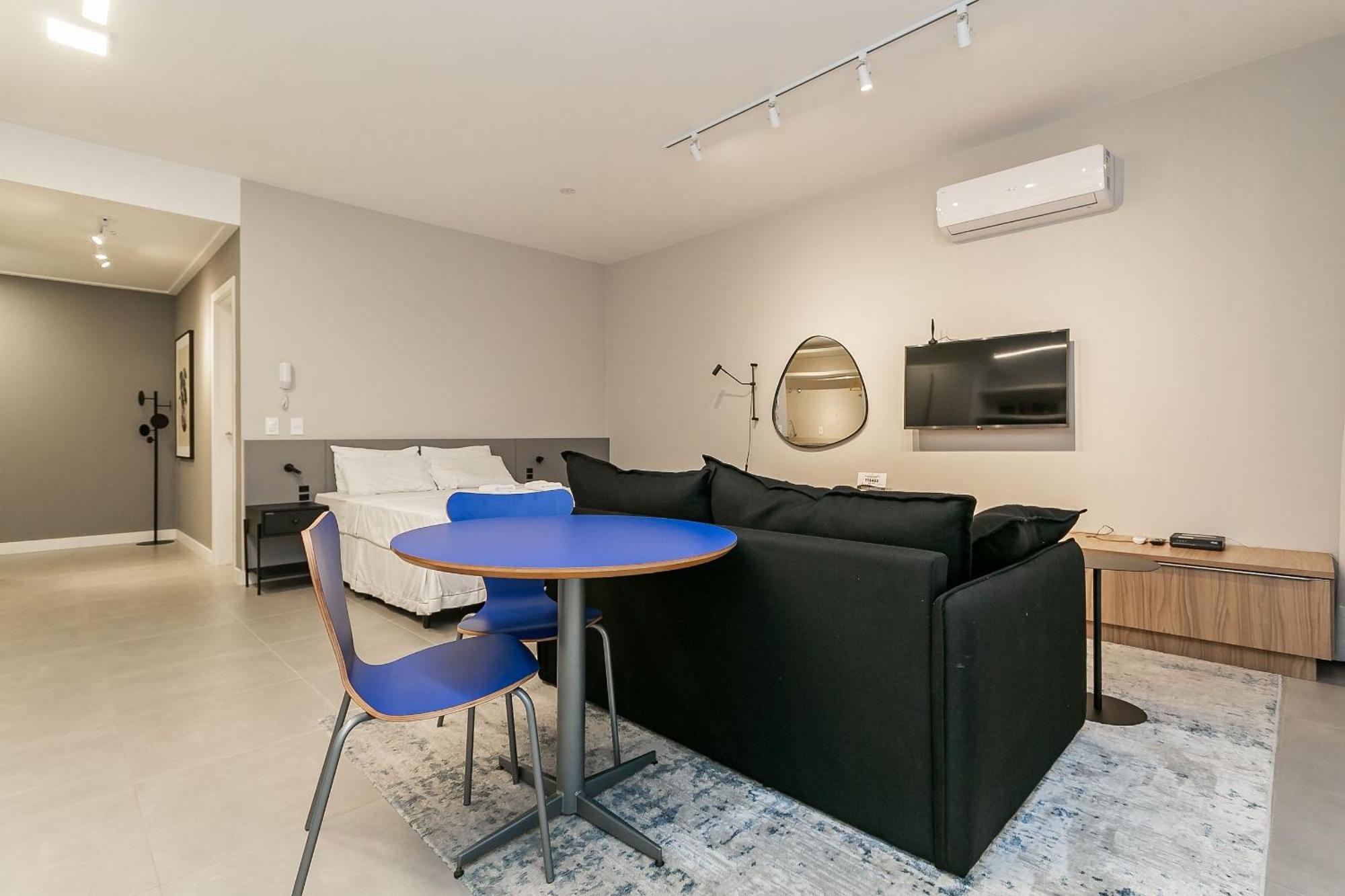 Piscina No Rooftop Com Vista Mar | Foodhall | Wi-Fi 200Mb #Toptower Apartment Florianopolis