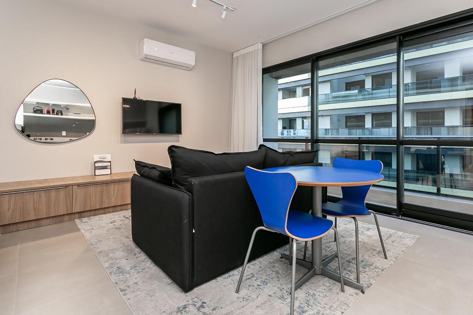 Piscina No Rooftop Com Vista Mar | Foodhall | Wi-Fi 200Mb #Toptower Apartment *