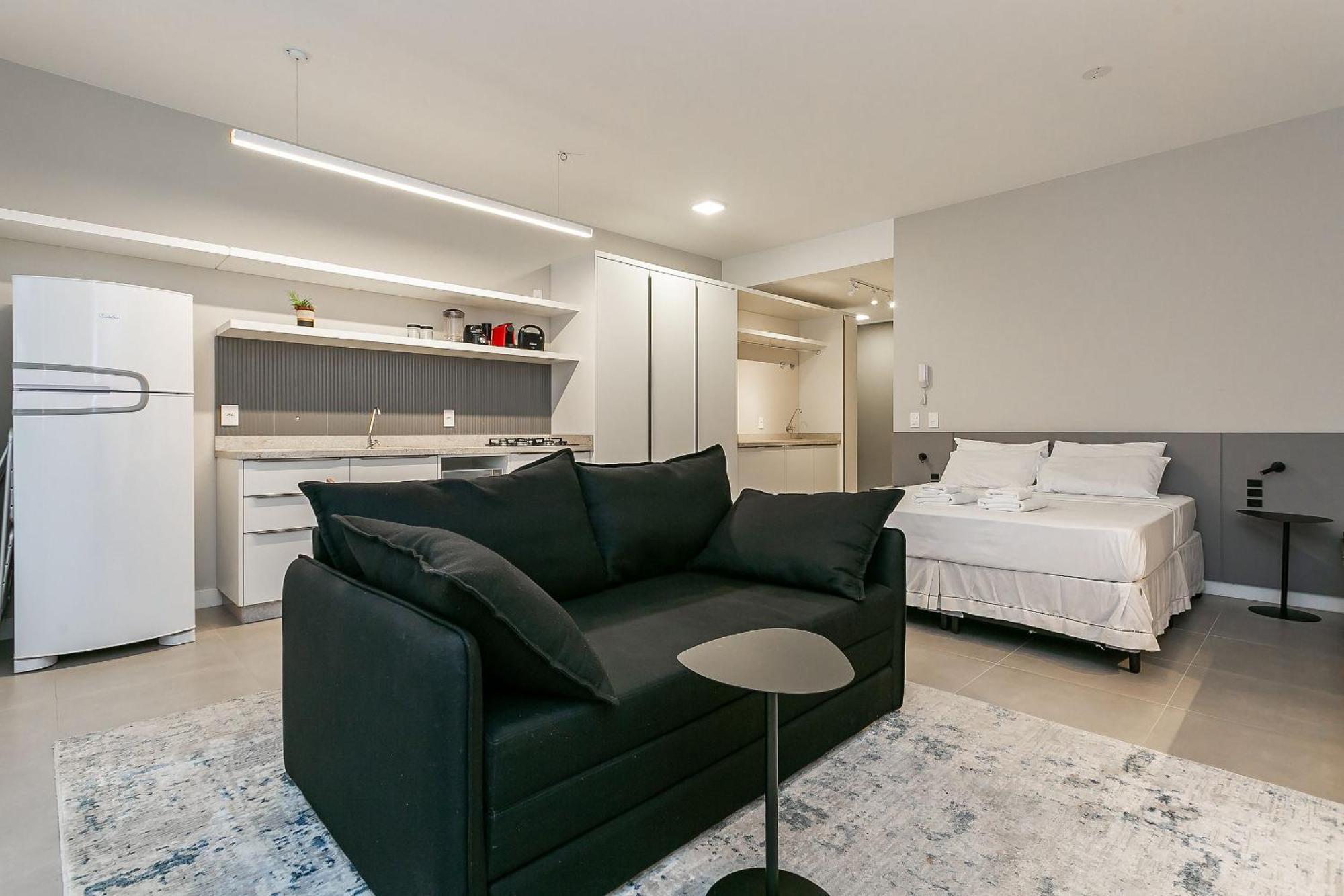 Piscina No Rooftop Com Vista Mar | Foodhall | Wi-Fi 200Mb #Toptower Apartment Florianopolis