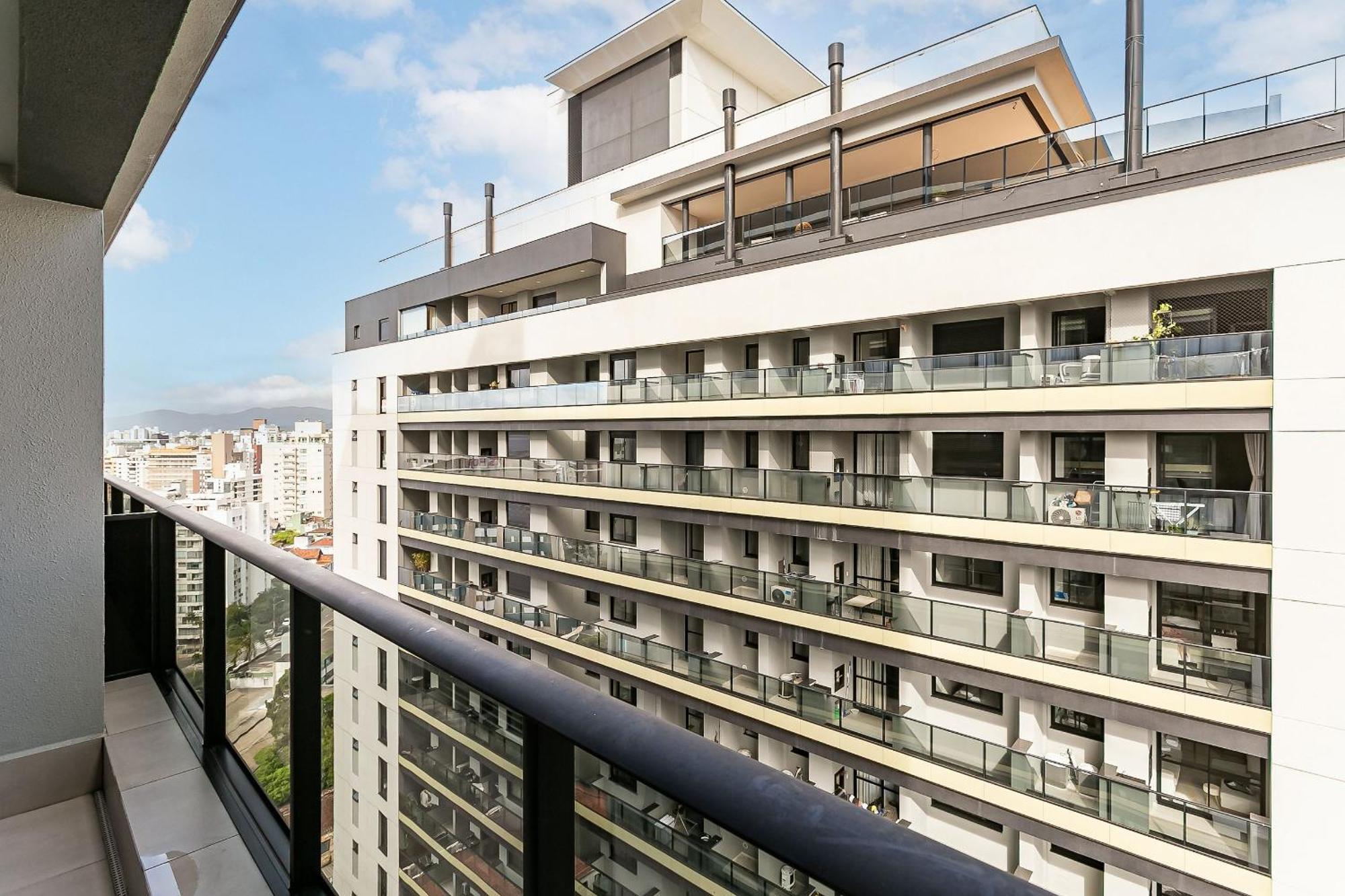 Piscina No Rooftop Com Vista Mar | Foodhall | Wi-Fi 200Mb #Toptower Florianopolis