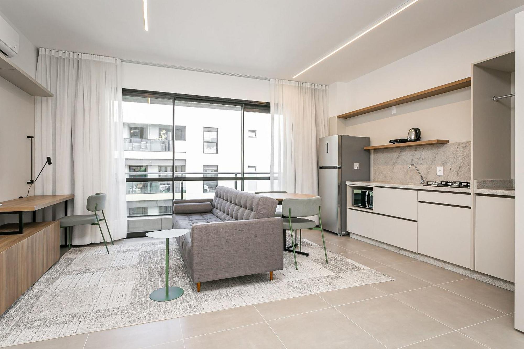 Apartment Piscina No Rooftop Com Vista Mar | Foodhall | Wi-Fi 200Mb #Toptower