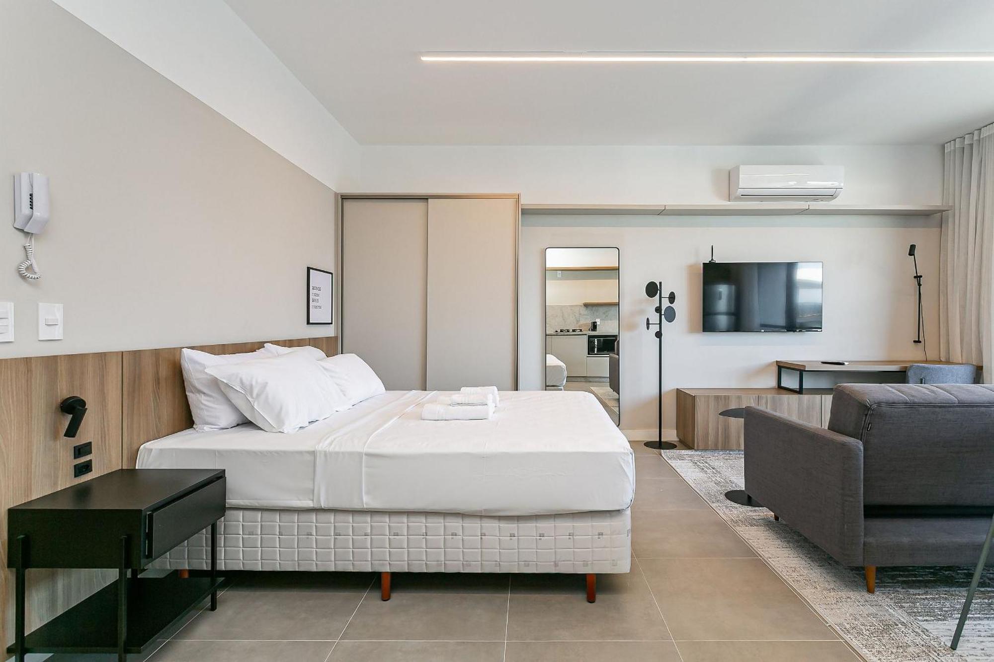 Piscina No Rooftop Com Vista Mar | Foodhall | Wi-fi 200mb #toptower Apartamento Florianópolis