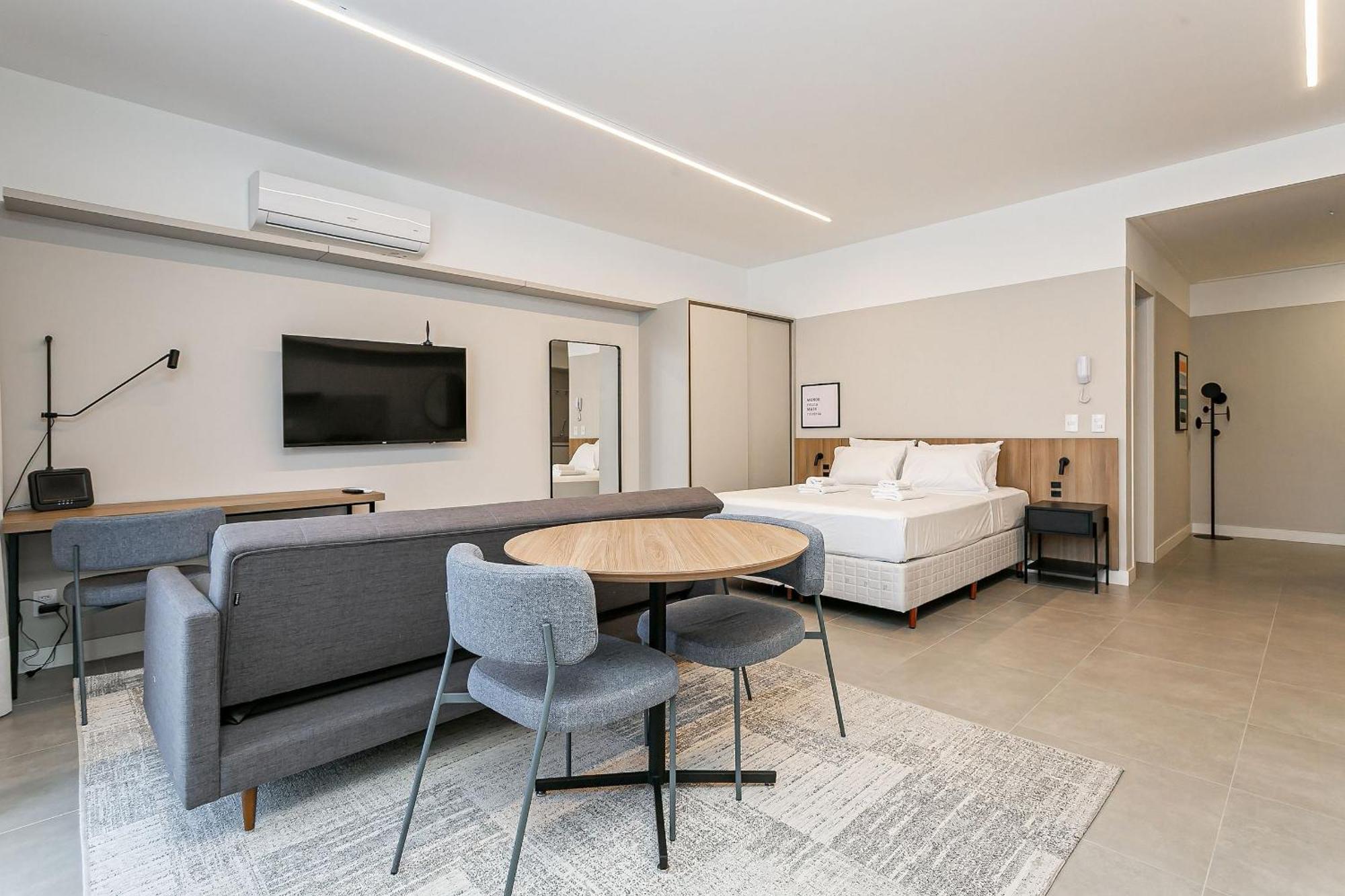 Piscina No Rooftop Com Vista Mar | Foodhall | Wi-Fi 200Mb #Toptower Florianopolis
