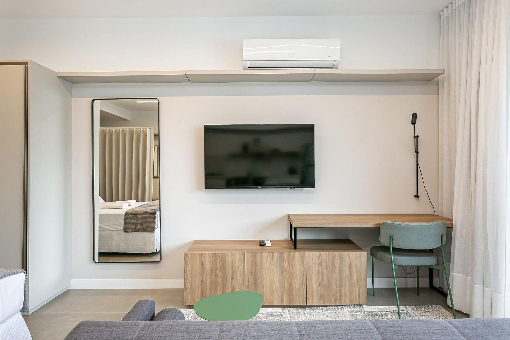 Piscina No Rooftop Com Vista Mar | Foodhall | Wi-fi 200mb #toptower 公寓 Florianopolis