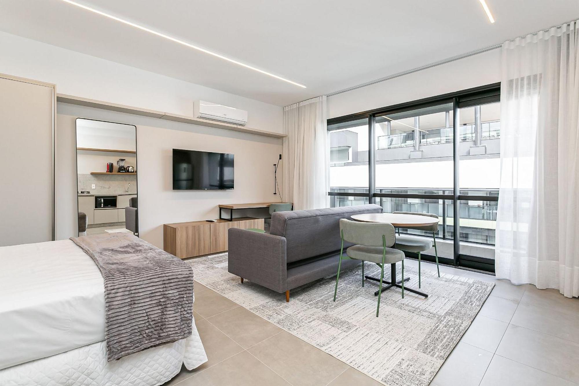 公寓 Piscina No Rooftop Com Vista Mar | Foodhall | Wi-fi 200mb #toptower *